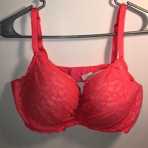 💋VS Coral lace bra